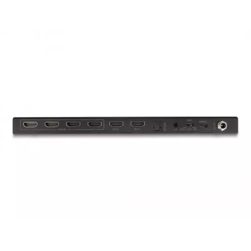 DeLOCK HDMI Matrix Switch 4 x HDMI in para 2 x HDMI out 4K 60 Hz