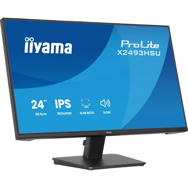 Monitor IIYAMA X2493HSU-B1 24 inch (60,5 cm) IPS 16:10 HDMI DisplayPort 2×USB