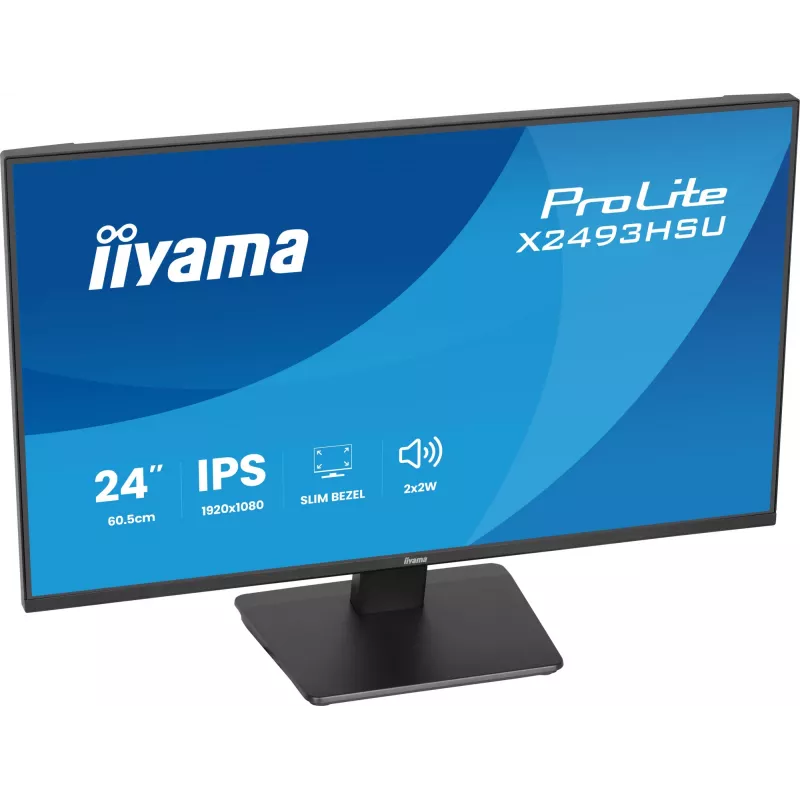 Monitor IIYAMA X2493HSU-B1 24 inch (60,5 cm) IPS 16:10 HDMI DisplayPort 2×USB