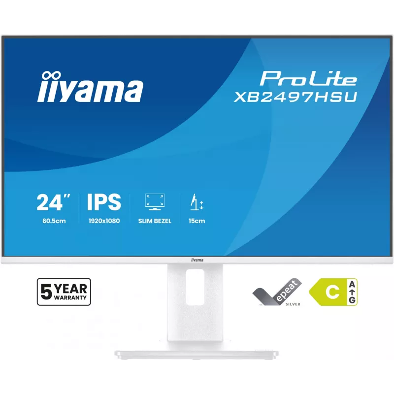 iiyama ProLite XB2497HSU-W1 monitor de computador 60,5 cm (23,8