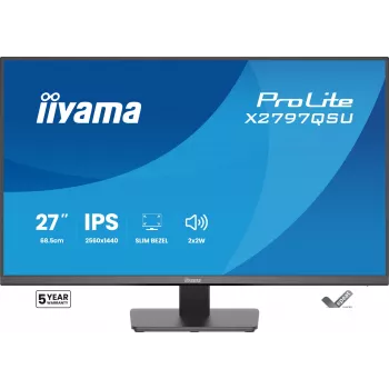 Monitor de computador IIYAMA ProLite X2797QSU-B1 27