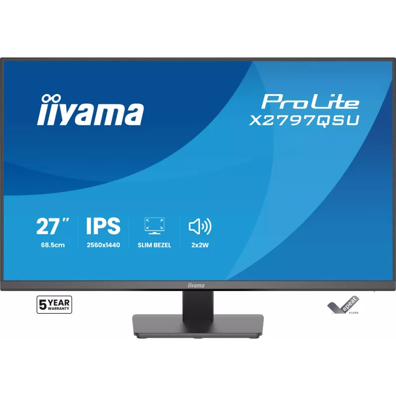 Monitor de computador IIYAMA ProLite X2797QSU-B1 27