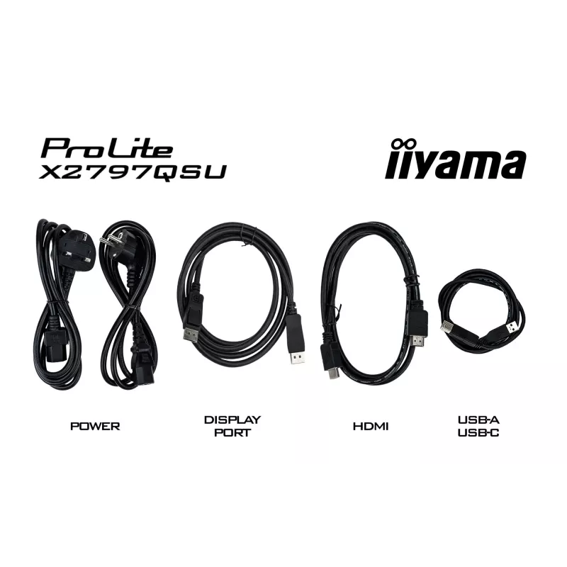 Monitor de computador IIYAMA ProLite X2797QSU-B1 27