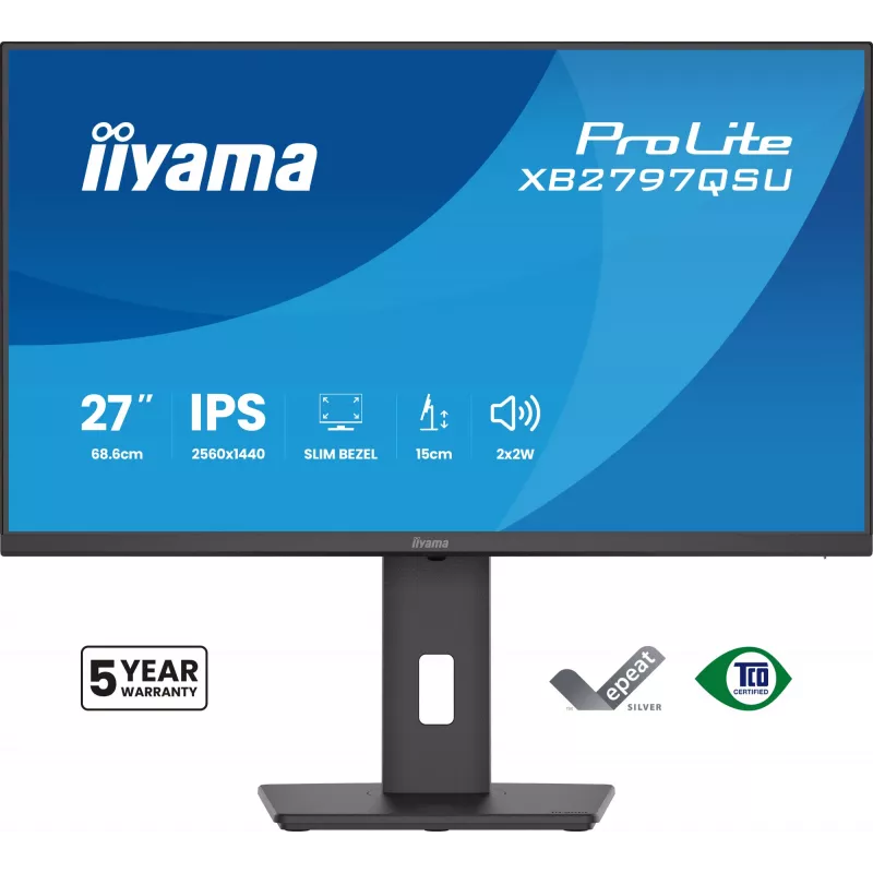 iiyama ProLite XB2797QSU-B1 monitor de computador 68,6 cm (27