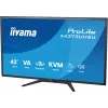 Monitor LED 4K Ultra HD IIYAMA ProLite X4373UHSU-B2 de 43