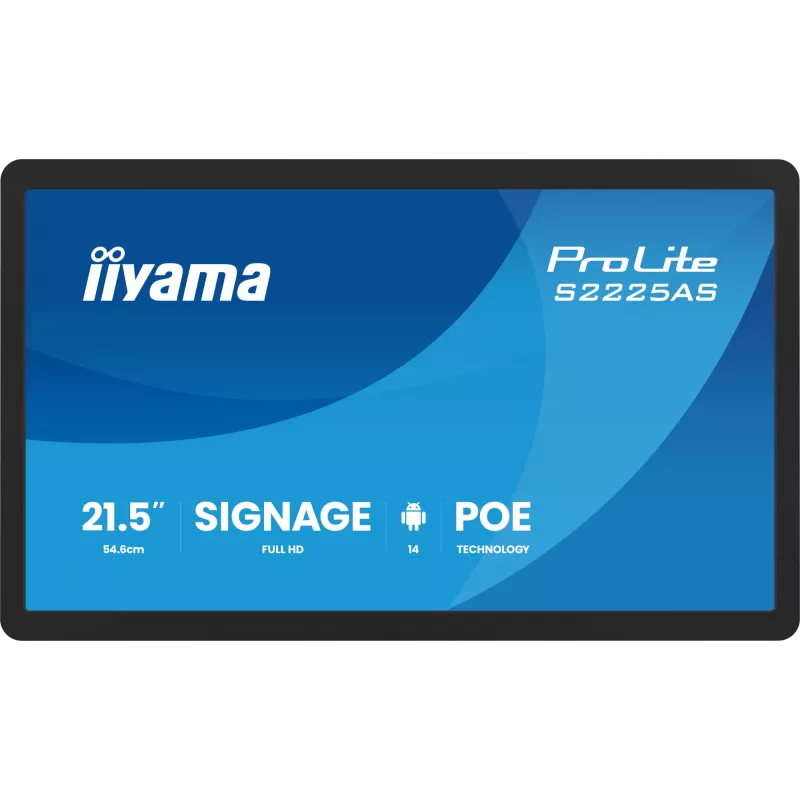 iiyama ProLite S2225AS-B1P Ecrã de sinalização digital 54,6 cm (21,5