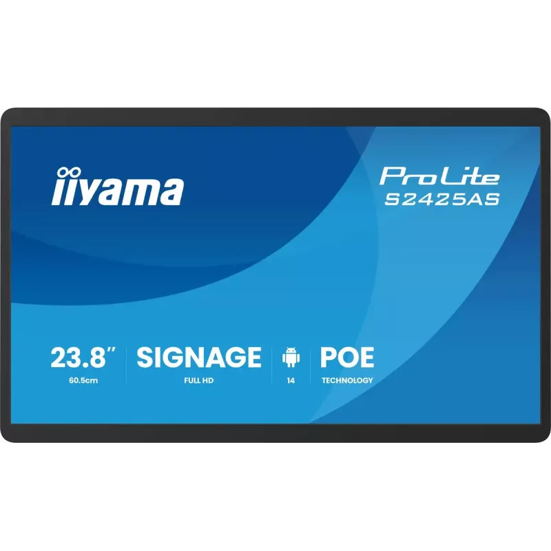 iiyama ProLite S2425AS-B1P Ecrã de sinalização digital 60,5 cm (23,8