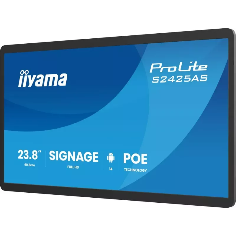 iiyama ProLite S2425AS-B1P Ecrã de sinalização digital 60,5 cm (23,8
