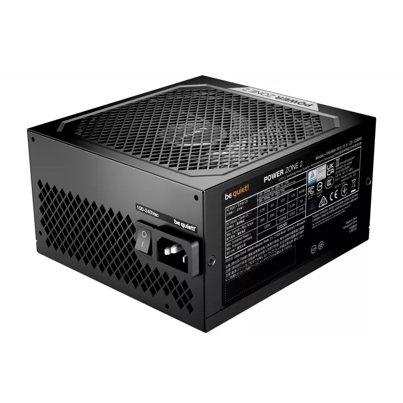 be quiet POWER ZONE 2 | 1200 W fonte de alimentação 20+4-Pin-ATX ATX preto