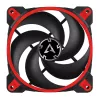 ARCTIC BioniX P120 (vermelho) – ventoinha gaming de 120 mm otimizada para pressão com PWM PST