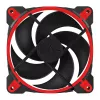 ARCTIC BioniX P120 (vermelho) – ventoinha gaming de 120 mm otimizada para pressão com PWM PST