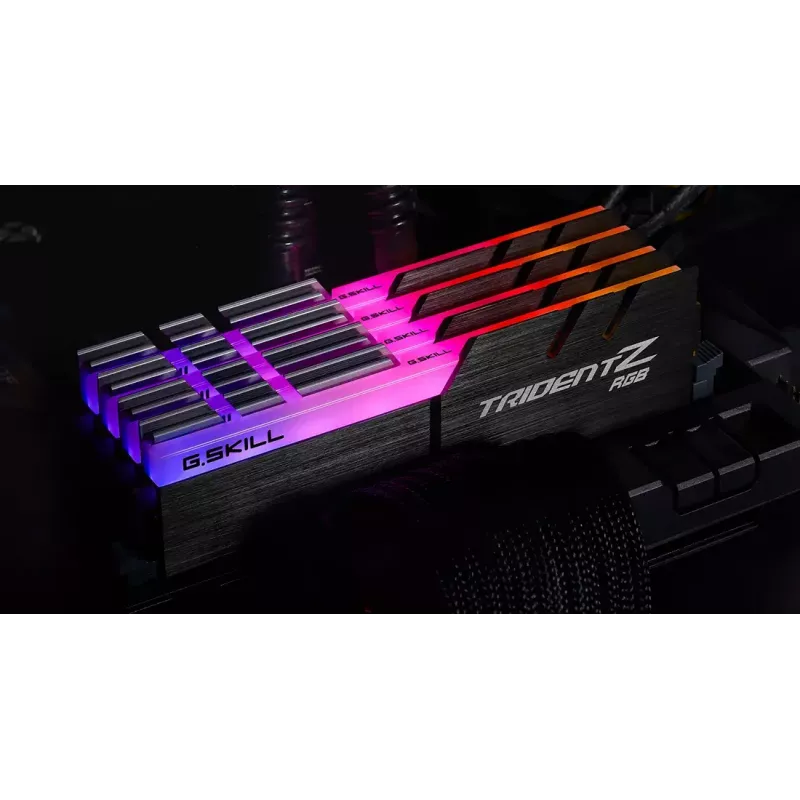 DIMM 32 GB DDR4-4000 (4x 8 GB) Quad-Kit (preto, F4-4000C18Q-32GTZRB, Trident Z RGB, INTEL XMP)