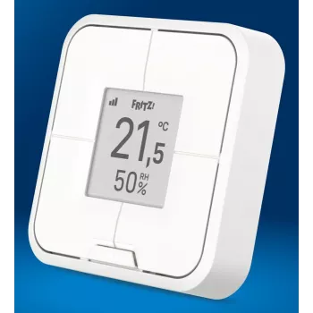 Controlador inteligente sem fios para montagem na parede FRITZ Smart Control 440 — branco, 69×69×18 mm
