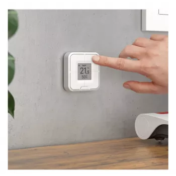 Controlador inteligente sem fios para montagem na parede FRITZ Smart Control 440 — branco, 69×69×18 mm