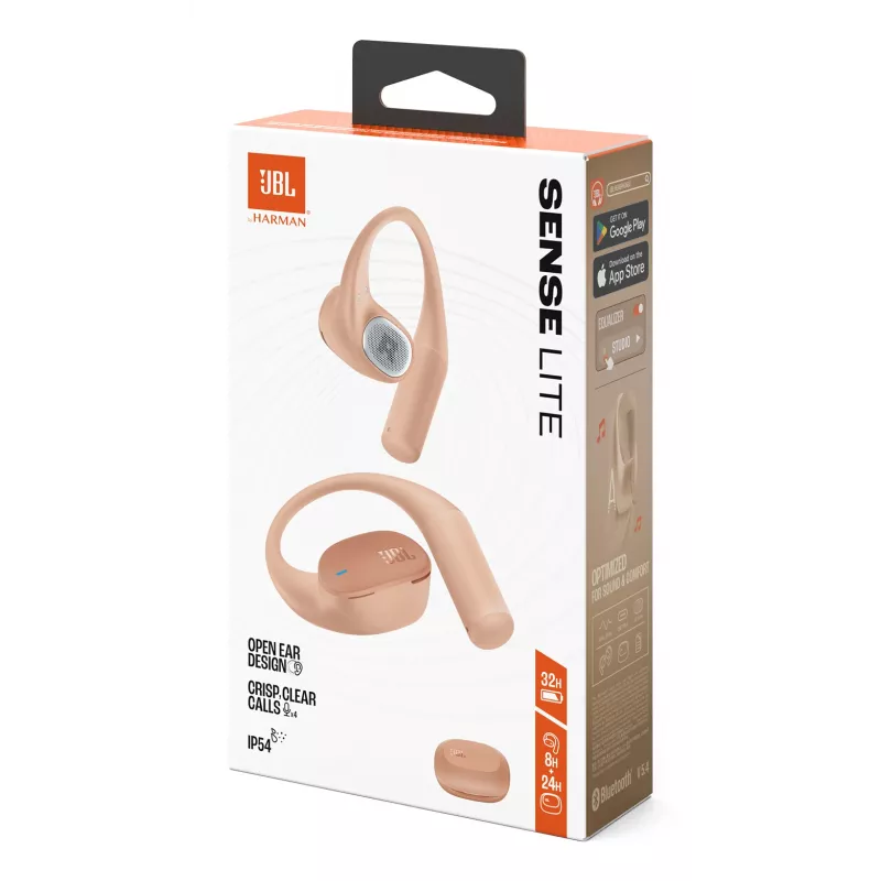 JBL Sense Lite headset sem fios ear-hook chamadas/música Bluetooth bege
