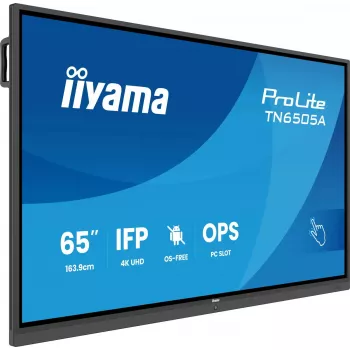 iiyama TN6505A-B1AG ecrã de sinalização Ecrã interativo 163,8 cm (64,5