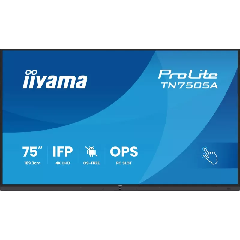 iiyama TN7505A-B1AG ecrã de sinalização Ecrã interativo 189,3 cm (74,5