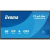 iiyama TN8605A-B1AG ecrã de sinalização Ecrã interativo 2,17 m (85,6 inch) 500 cd/m² 4K Ultra HD preto Touchscreen