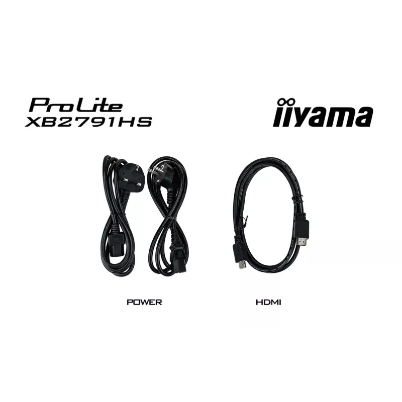 iiyama ProLite XB2791HS-B1 monitor de computador 68,6 cm (27
