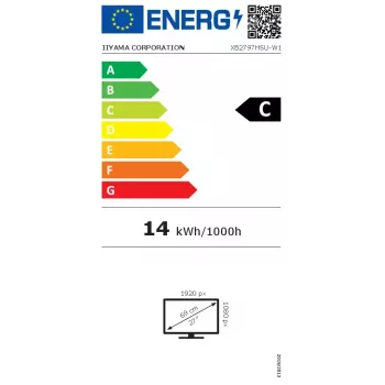 iiyama ProLite XB2797HSU-W1 monitor de computador 68,6 cm (27