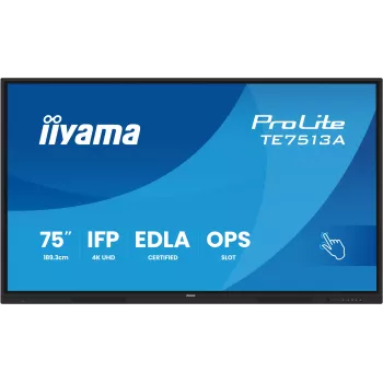 Ecrã interativo IIYAMA TE7513A-B2AG 75