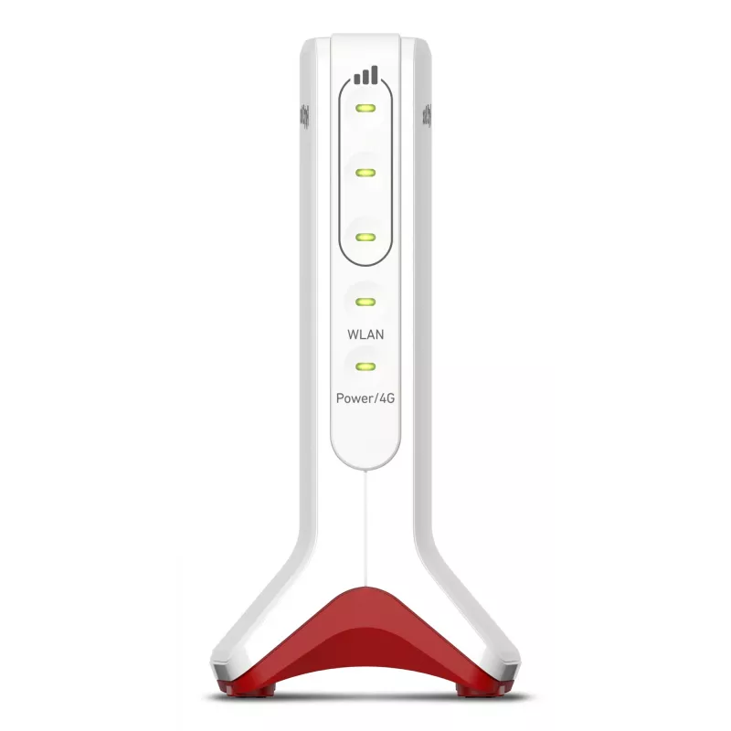 Box FRITZ 6825 4G router Wi-Fi Gigabit Ethernet banda única (2,4 GHz) branco