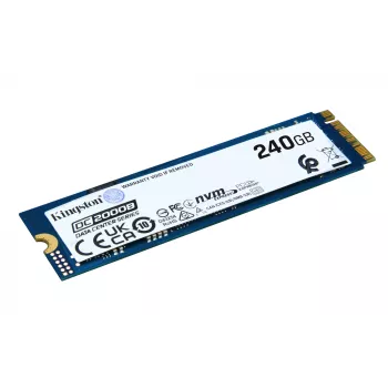Kingston Technology 240G DC2000B PCIe 4.0 M.2 2280 SSD Enterprise (sem dissipador)
