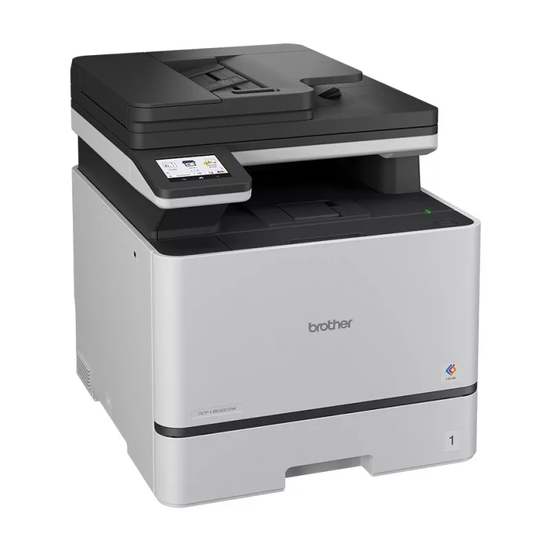 Impressora multifunções laser Brother DCP-L8630CDW — A4, cor, 2400×600 DPI, 31 ppm, Wi-Fi, duplex
