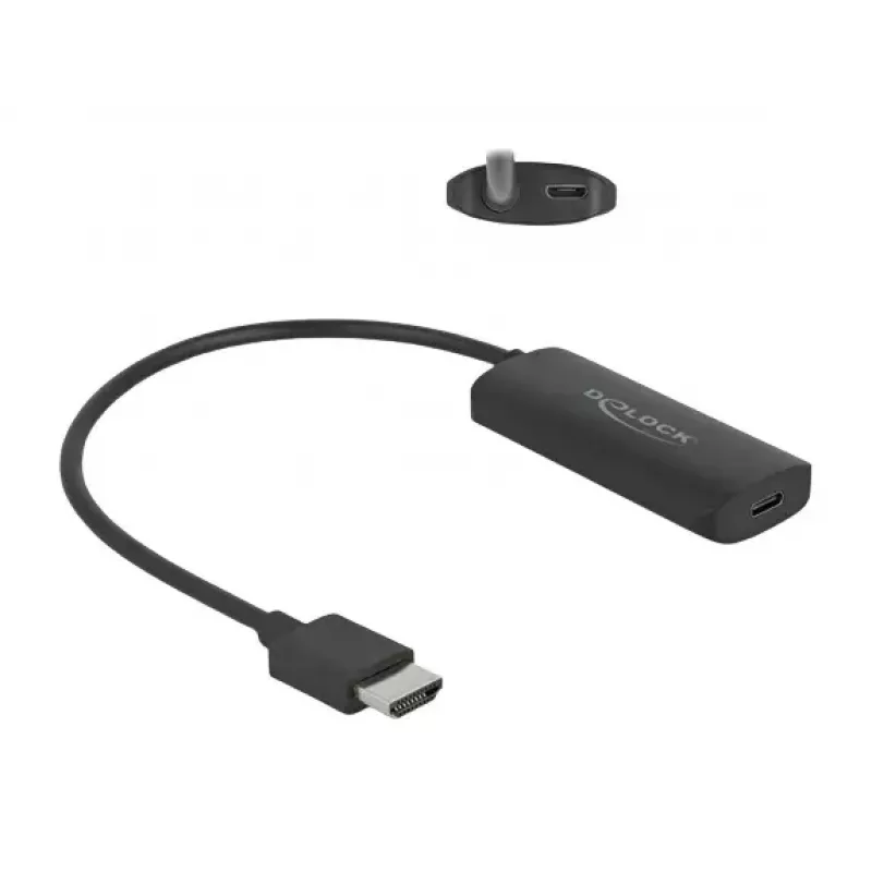 Adaptador HDMI-A macho para USB Type-C fêmea DP Alt Mode DeLOCK 64212