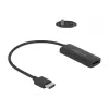 Adaptador DeLOCK HDMI-A macho para DisplayPort fêmea 8K 0,18 m