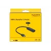 Adaptador DeLOCK HDMI-A macho para DisplayPort fêmea 8K 0,18 m