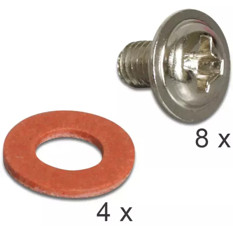 DeLOCK 18205 moldura de instalação de 2,5 polegadas para 3,5 polegadas, metal preto