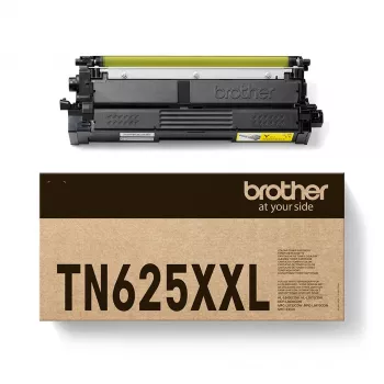 Cartucho de toner Brother TN-625XXLY amarelo, original, autonomia 6500 páginas, 1 unid.