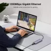 Hub USB-C UGREEN 90568 2 USB 3.0 HDMI RJ45 SD TF porta PD
