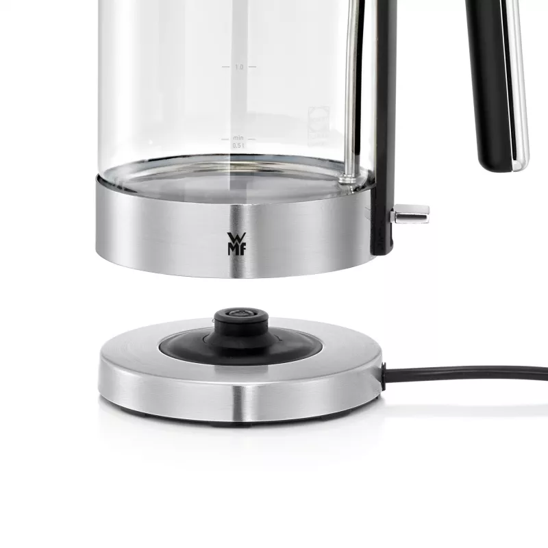 Chaleira elétrica WMF Lono 0413150011 1,7 l 3000 W cromado, transparente