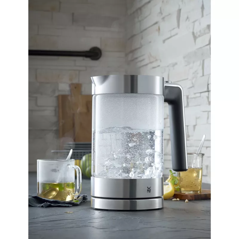 Chaleira elétrica WMF Lono 0413150011 1,7 l 3000 W cromado, transparente