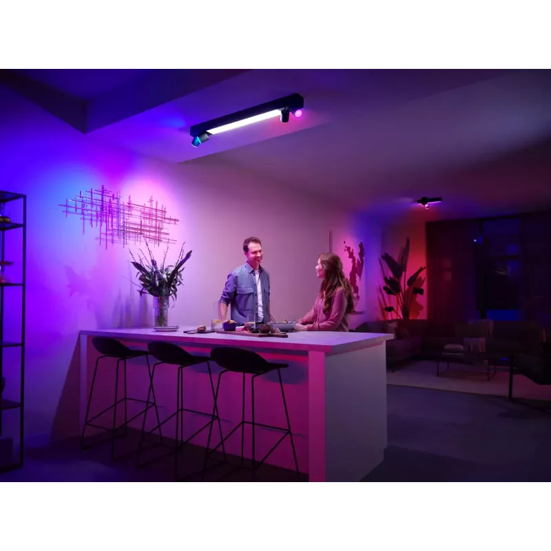 Philips Hue White and colour ambience Centris candeeiro de teto 4-Spot
