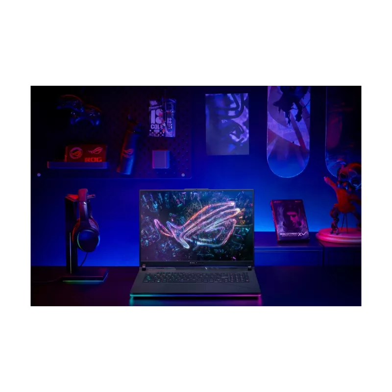 ASUS ROG Strix G16 G614PR-RV081W Portátil AMD Ryzen™ 9 8940HX 40,6 cm (16 polegadas) WUXGA 32 GB DDR5-SDRAM 1 TB SSD NVIDIA GeForce RTX 5070 Ti Wi-Fi 6E (802.11ax) Windows 11 Home alemão preto, cinzento