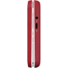 Telemóvel básico Doro Leva E30 telemóvel de concha, 2,8 polegadas (7,11 cm) 320x240, Single-SIM, câmara 0,3 MP, 1150 mAh, IP55, vermelho/branco