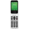 Telemóvel básico Doro Leva E30 telemóvel de concha, 2,8 polegadas (7,11 cm) 320x240, Single-SIM, câmara 0,3 MP, 1150 mAh, IP55, vermelho/branco