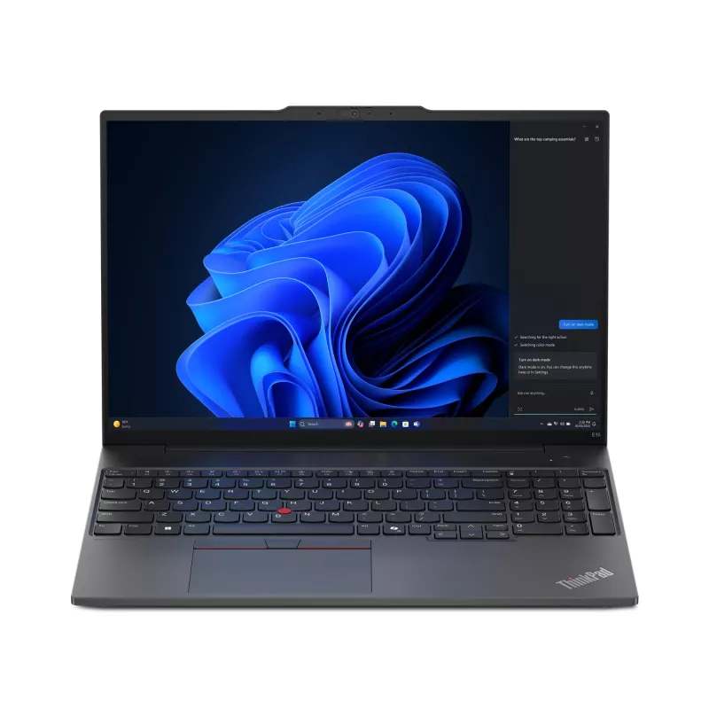 Lenovo ThinkPad E16 Gen 2 (AMD) AMD Ryzen™ 7 7735HS Portátil 40,6 cm (16 polegadas) WUXGA 32 GB DDR5-SDRAM 1 TB SSD Wi-Fi 6E (802.11ax) Windows 11 Pro alemão preto
