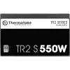Fonte de alimentação THERMALTAKE TR2 S 550W, ATX, 20+4 pinos, 80 PLUS, ventoinha de 120 mm, preto