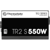 Fonte de alimentação THERMALTAKE TR2 S 550W, ATX, 20+4 pinos, 80 PLUS, ventoinha de 120 mm, preto
