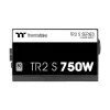 Fonte de alimentação Thermaltake TR2 S 750W ATX 20+4 pinos, 80 PLUS, ventoinha de 120 mm, preto