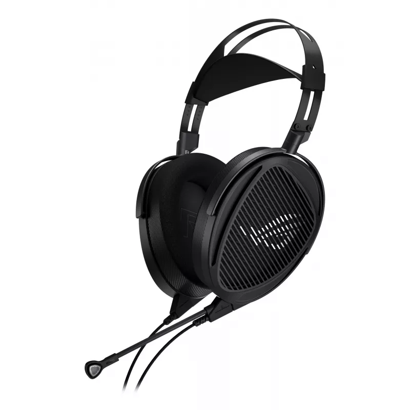 Headset gaming com fio ASUS ROG Kithara, circumaural, 8–55.000 Hz, cabo de 1,8 m, 420 g, preto
