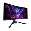 Monitor ASROCK PG34QRT3A 34 polegadas (86,4 cm) WQHD 3440×1440 OLED Curved VA 21:9 500 cd/m² 4000:1 USB 3.2 Gen1 altifalantes VESA altura ajustável