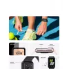 Samsung Galaxy Fit3 4,06 cm (1,6 polegadas) AMOLED 40 mm digital 256 x 402 píxeis ecrã tátil prateado