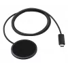 Carregador sem fios com íman Samsung 25W preto smartphone preto USB carregamento sem fios carregamento rápido interior