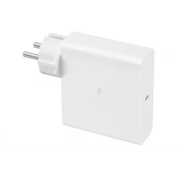Carregador rápido de CA para interior Samsung EP-TB410 e-reader, smartphone, tablet, smartwatch branco