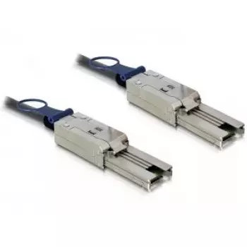 Cabo Mini SAS 26Pin DeLOCK 83061 1m preto